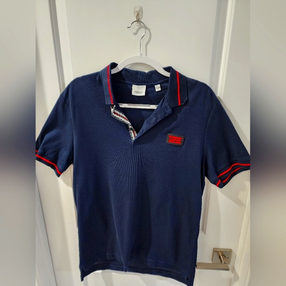 Excellent Condition A.PRESSE Cotton Knit Polo Collar Cardigan